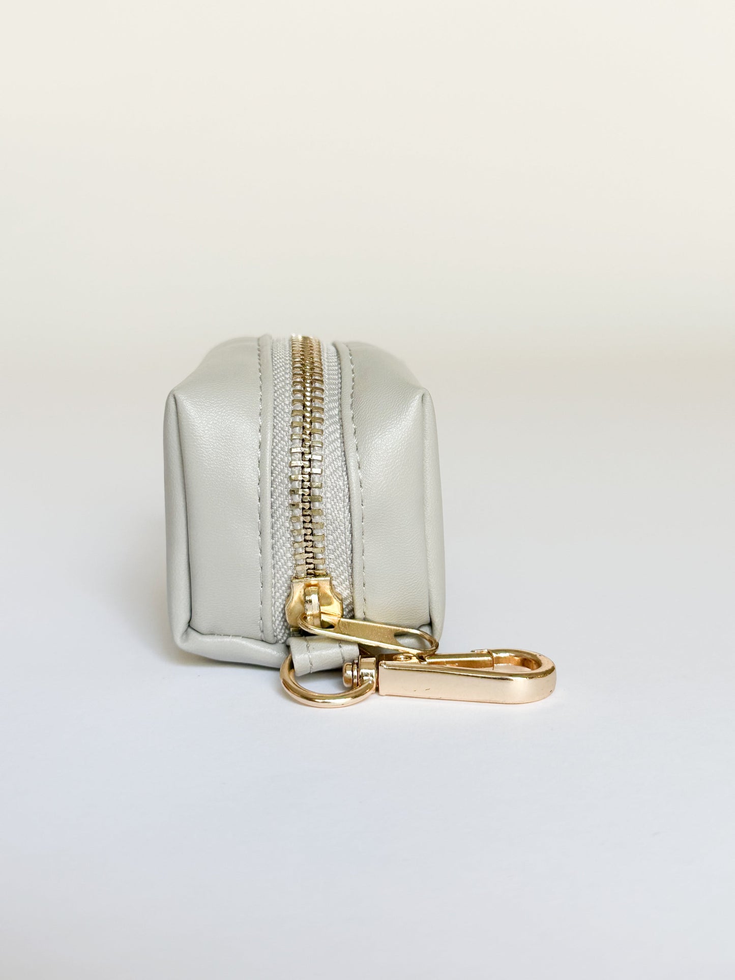 The Classic Waste Bag Holder - Chrome (Gold Hardware)