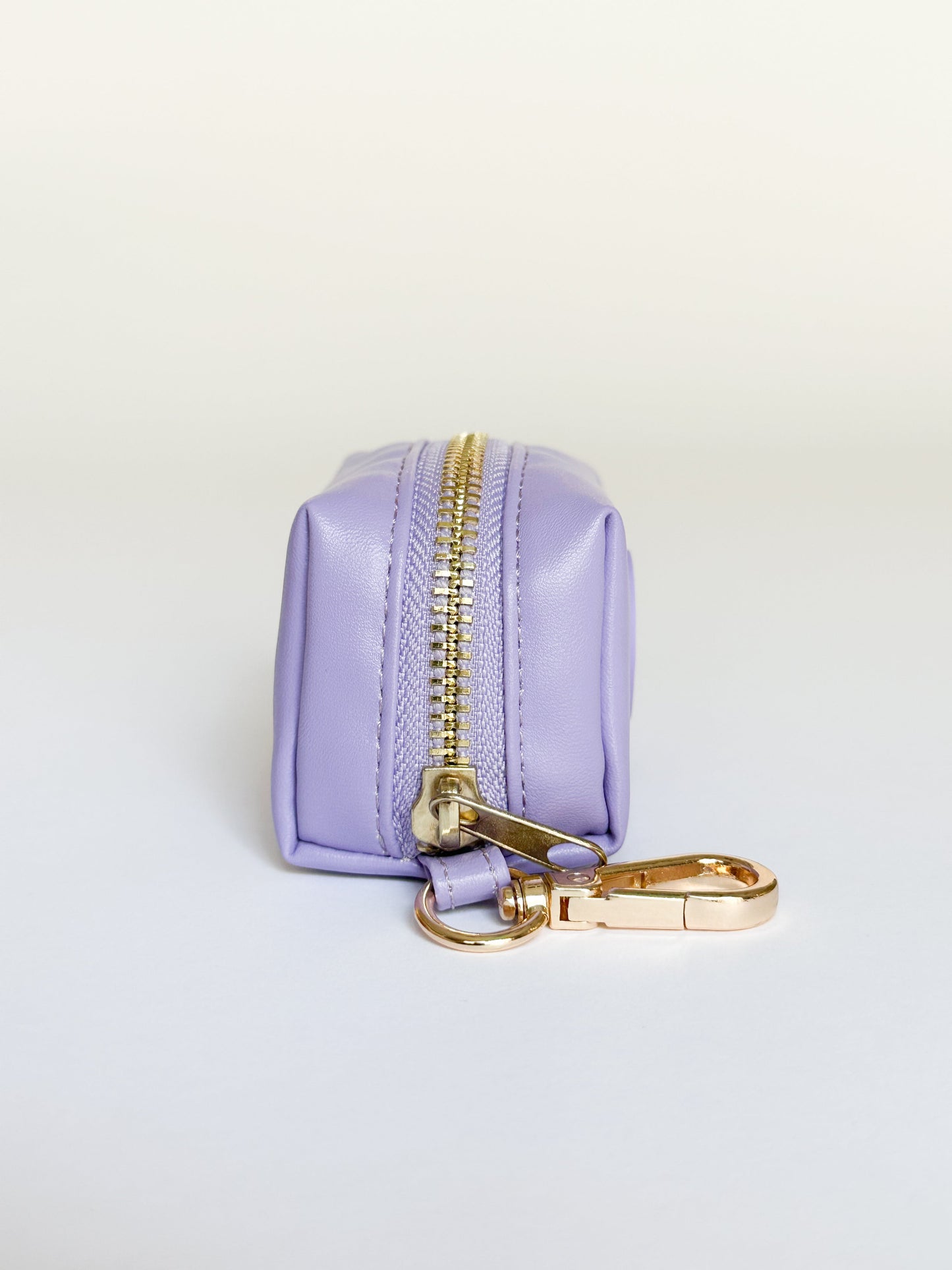 The Classic Waste Bag Holder - Lavender (Gold Hardware)