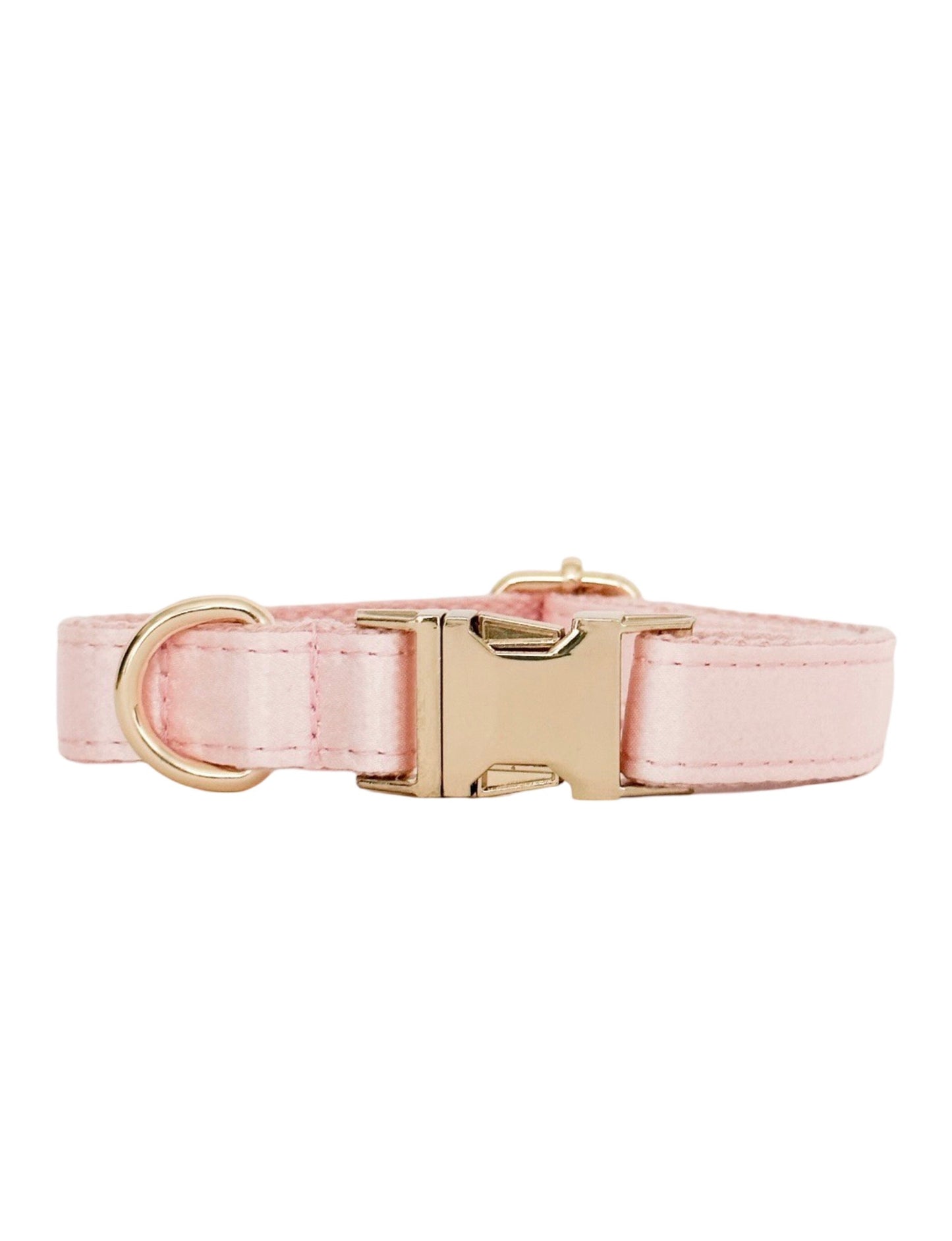 The Everyday Tuxedo Collar - Ice Pink (Gold Hardware)
