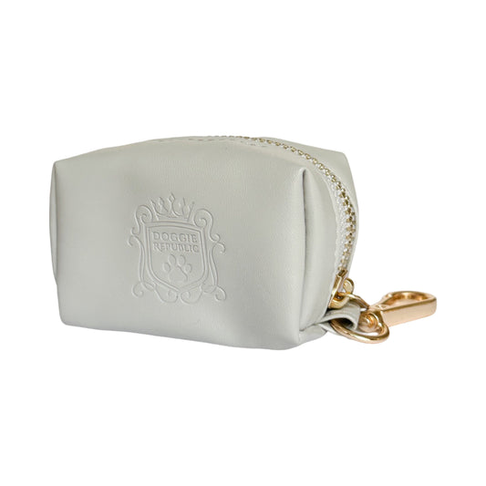 The Classic Waste Bag Holder - Chrome (Gold Hardware)