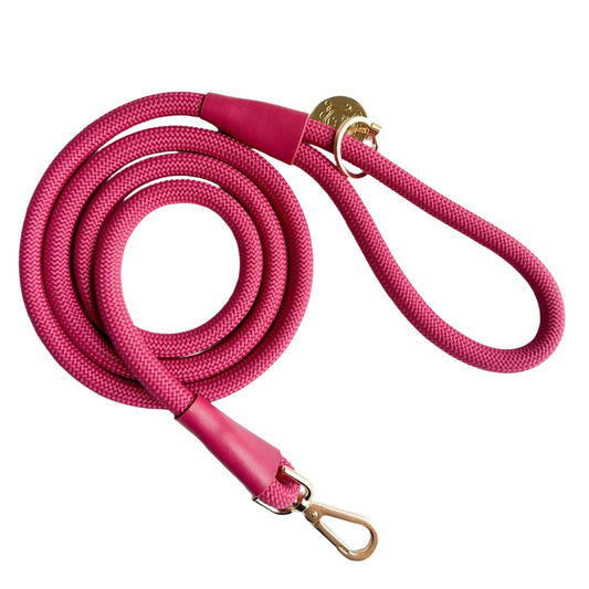 The Classic Leash - Raspberry